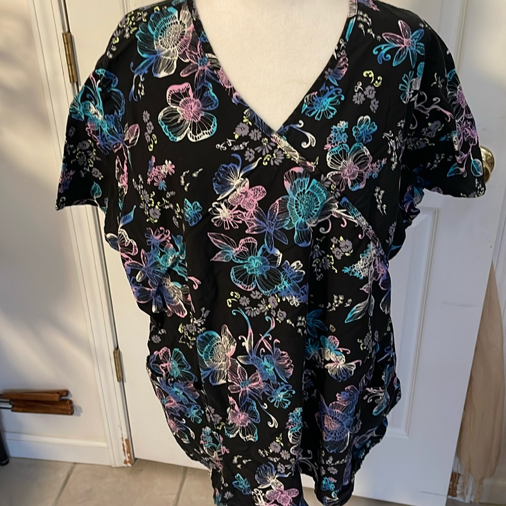 Scrub Star Scrub Top Size 3xl